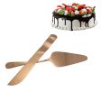 Laxury Bride and Groom Customisable Rose Gold Cake Knife and Cake Shovel Set Online Hot Sale