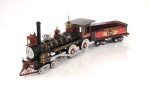 Union Pacific Christmass Train Locomotive Handmade Metal Assembled For Sale