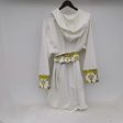 Luxury Velvet Robe With Hood and Gold Embroidery One Size Fits All Online Hot Sale