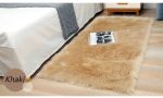 Luxury Super Soft Faux Sheepskin Fur Light Brown Area Rugs for Bedside Floor Mat Plush Sofa Cover Seat Pad for Bedroom Online Hot Sale