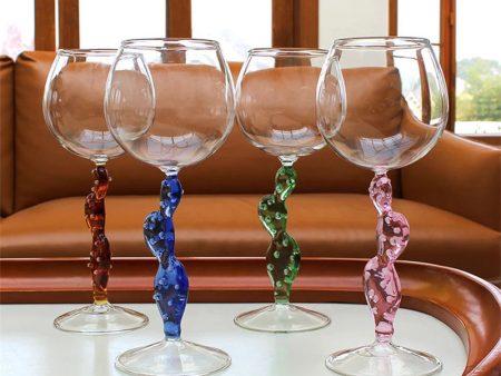 Cactus Fun Glasses for Wine, Cocktails, Champagne Party and Home Bar Supply