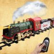 Classic Christmass Electric Train Toy Children s Railway Train with Remote Control, Steam and Sound on Sale