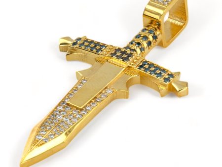 14k Alexander Sword Pendant-899227 Discount