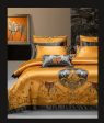 Luxury Spanish Royal Palace Style Egyptian Cotton Duvet Bedding Set with Embroidery Online