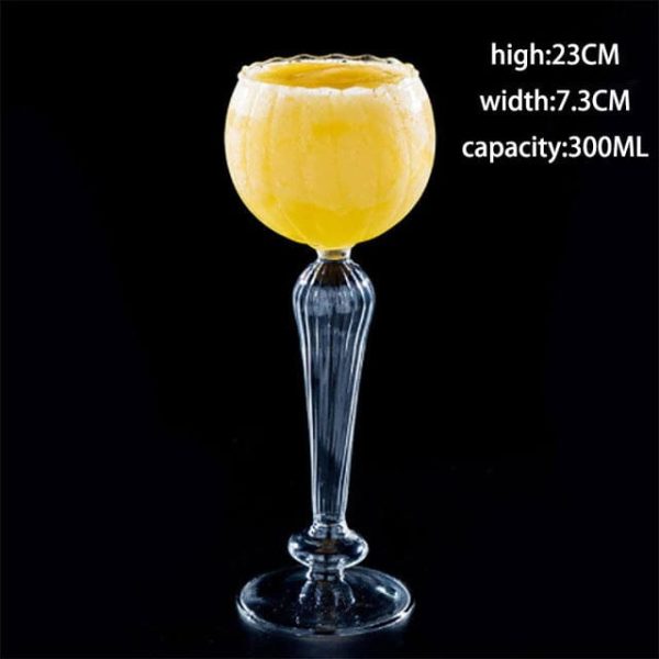 Orange Shape fun Glass for Champagne,Martini,Wine, Cocktails, Party and Home Bar For Discount