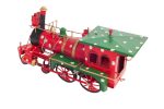 Christmass Train Handmade Metal Assembled For Sale