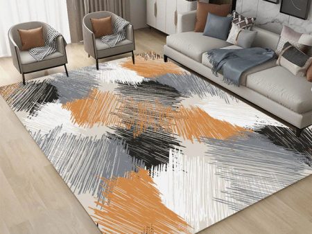 Fantasia Modern Luxury Geometric Design Polyester Indoor Area Rug Carpet For Cheap