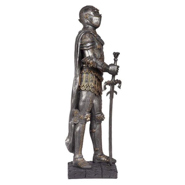 Medieval Italian Style Armor Suit Knight Sculpture with Sword Sale