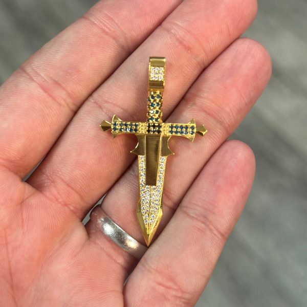 14k Alexander Sword Pendant-899227 Discount