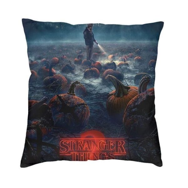 Stranger Things TV Show Modern Decorative Luxury Velvet Pillowcases Double side 3D Print For Cheap