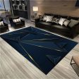 Orion Modern Luxury Geometric Design Polyester Indoor Area Rug Carpet For Cheap