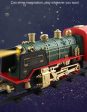 Classic Christmass Electric Train Toy Children s Railway Train with Remote Control, Steam and Sound on Sale