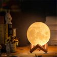 Moon Shape LED Rechargeable Sixteen Colors Table Lamp Supply