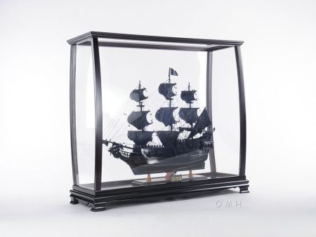 Black Pearl Pirates Tall Ship Model With Display Case Online Hot Sale