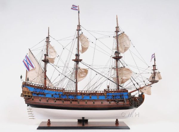 Peter the Great Flagship Tallship Providence of God Goto Predestination Excusive Edition Large Wood Model Sailboat Assembled For Discount