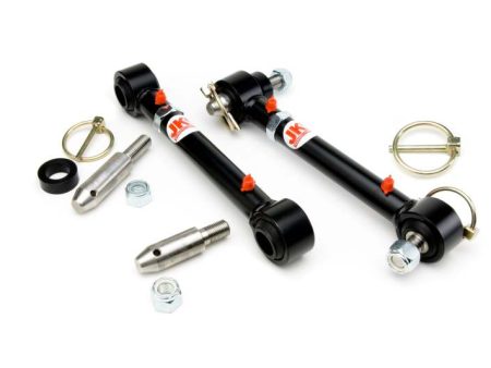 JKS Manufacturing Jeep Wrangler JK Quicker Disconnect Sway Bar Links 0-2in Lift For Sale