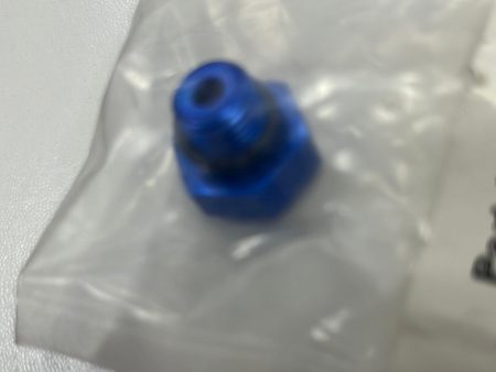 -03 str thr O-ring port plug blue Online