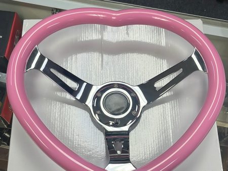 Pink Heart Steering Wheel Online Sale