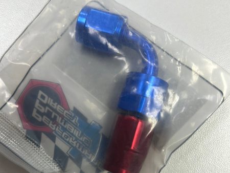 -04 90 hose end red blue pol Cheap