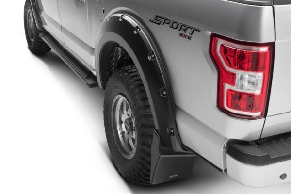 Bushwacker 14-21 Toyota Tundra Trail Armor Rear Mud Flaps (Fits Pocket Style Flare) Hot on Sale