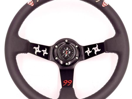 SPDZ1 The Ninja (Black) Steering Wheel on Sale