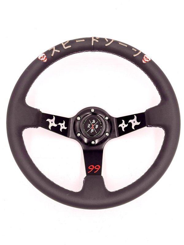 SPDZ1 The Ninja (Black) Steering Wheel on Sale