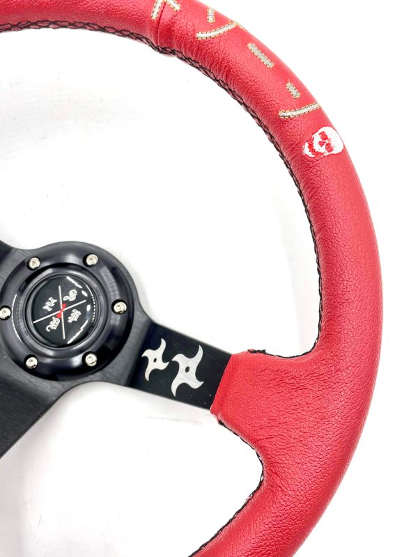 SPDZ1 The Ninja (Red) Steering Wheel For Cheap