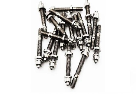 BLOX Racing M8X1.25X45mm 8-Piece Set - Titanium For Sale