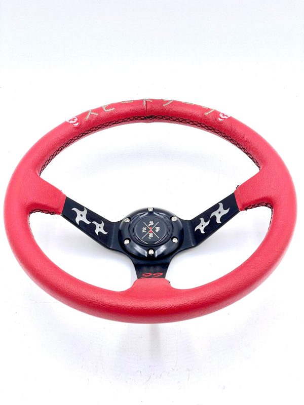 SPDZ1 The Ninja (Red) Steering Wheel For Cheap